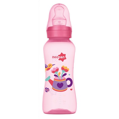 produto: MAMADEIRA NEOPAN CRIATIVA 250ML ORTO ROSA 