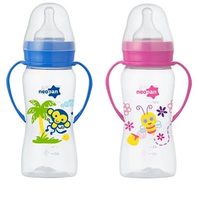 produto: MAMADEIRA NEOPAN C/ ALCA 300ML CONV SORTIDA 