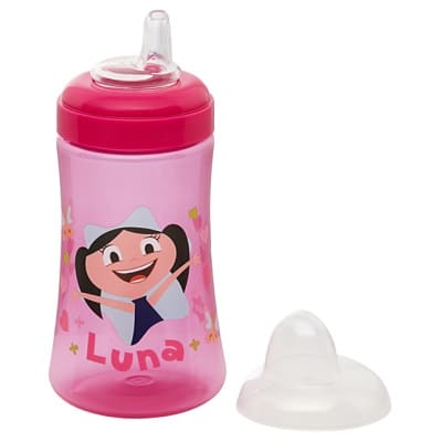 produto: COPO O SHOW DA LUNA - CORACOES - ROSA - 360ML 