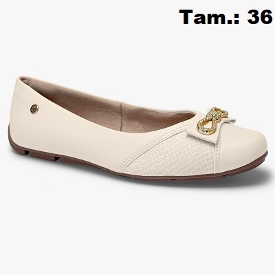 produto: SAPATO CAMPESI CARE BRANCO N36 PALM ALOE VERA 