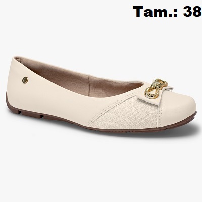 produto: SAPATO CAMPESI CARE BRANCO N38 PALM ALOE VERA 