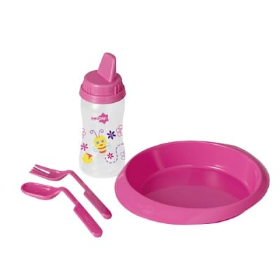 produto: KIT REFEIÇÃO NEOPAN C/4 PECAS ROSA 