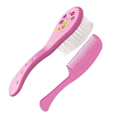 produto: CONJUNTO NEOPAN ESCOVA/PENTE ROSA 