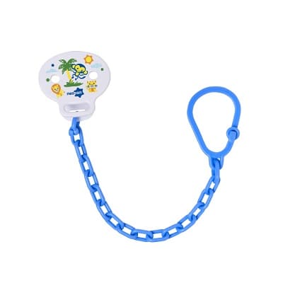 produto: PRENDEDOR NEOPAN CHUPETAS AZUL 