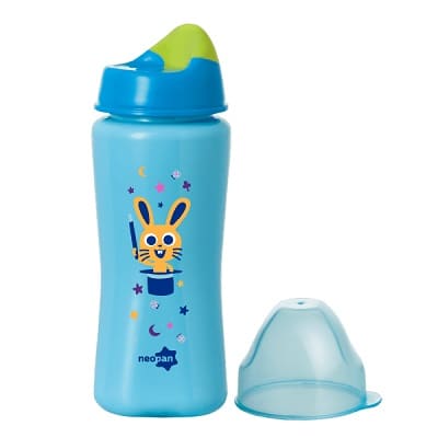 produto: GARRAFA ANATOMICA AZUL 300ML NEOPAN 