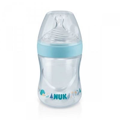 produto: MAMADEIRA ESSENCE TC SMART FLOW 150ML AZUL NUK 