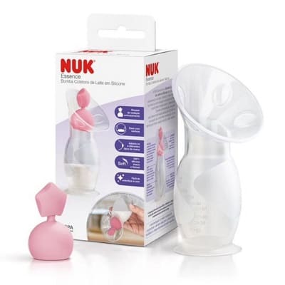 produto: BOMBA COLETORA DE LEITE SILICONE NUK 