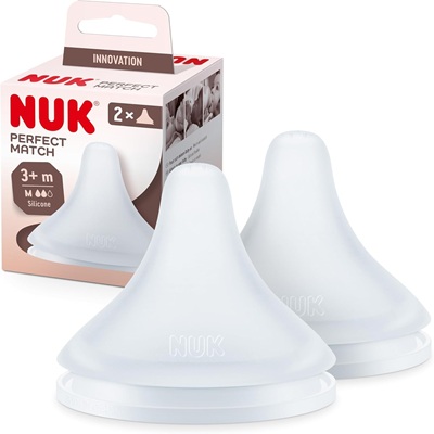 produto: BICO NUK PM FLUXO MEDIO 3+ MESES C/2un 