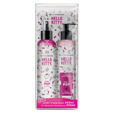 produto: KIT BODY SPLASH E HID HK PINK ROCK CIA NATUREZA 