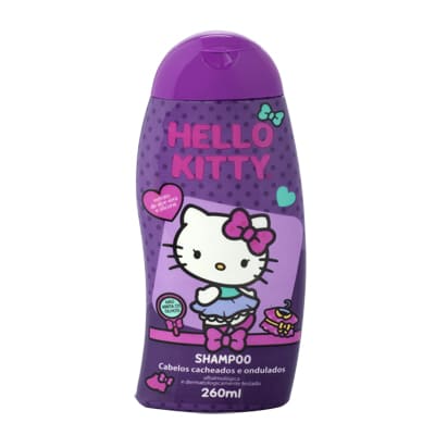 produto: SHAMPOO CABELOS CACHEADOS 260ML HELLO KITTY 