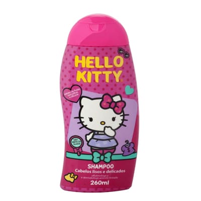 produto: SHAMPOO CABELO LISOS E DELICADOS HELLO KITTY 260ML 