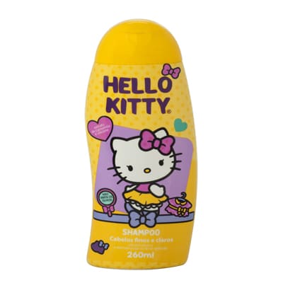produto: SHAMPOO CABELO FINOS E CLAROS 260ML HELLO KITTY 